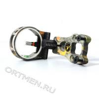 Прицел для блочного лука Topoint алюминий-пластик (3pin 0.29) TP1530 camo