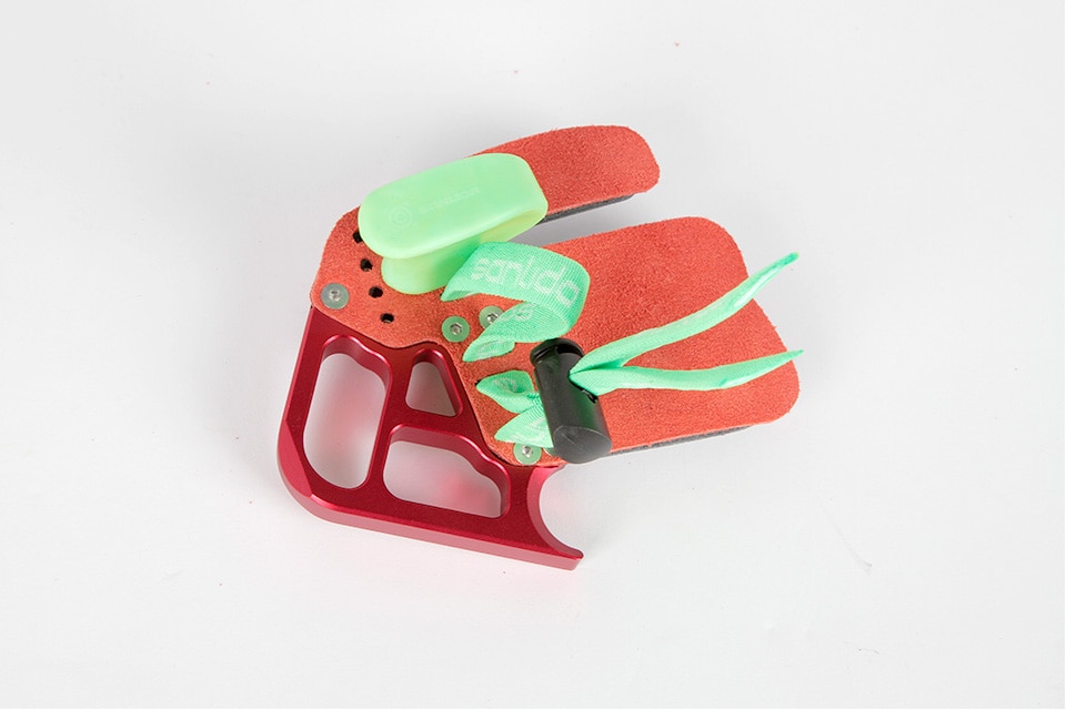 Напальчник для стрельбы из лука Sanlida X10 2 figer tab