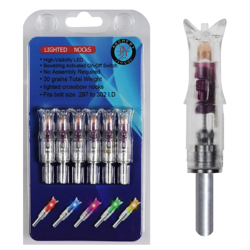Хвостовик с подсветкой для арбалетных стрел (6шт.)