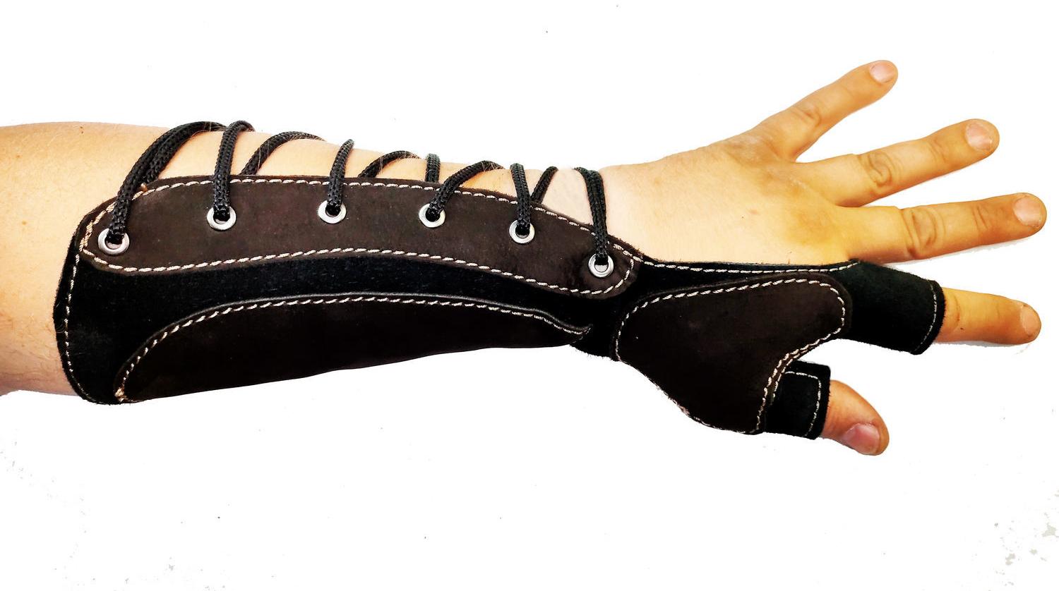 Перчатка с крагой  Друида для стрельбы из лука