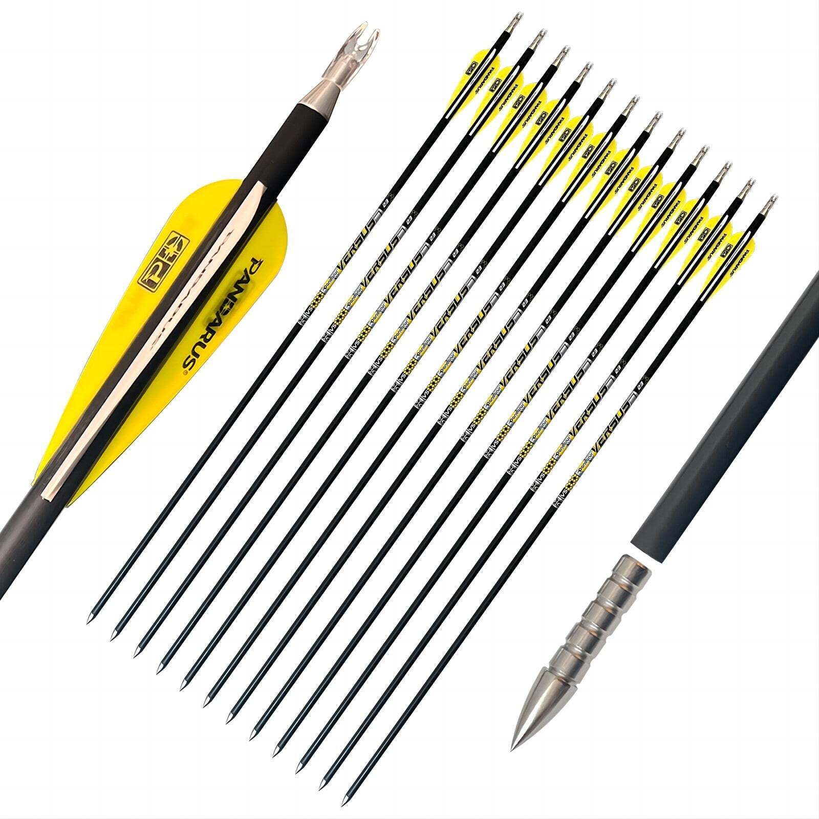 Трубка стрелы Pandarus Versus V1 6 шт (толстые)