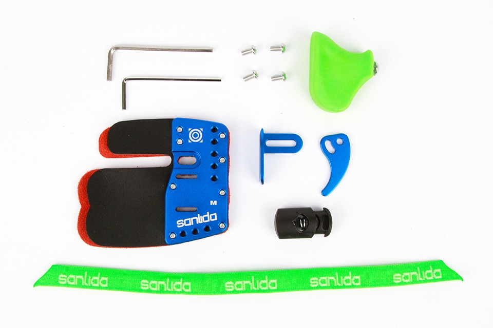 Напальчник для стрельбы из лука Sanlida X9 figer tab