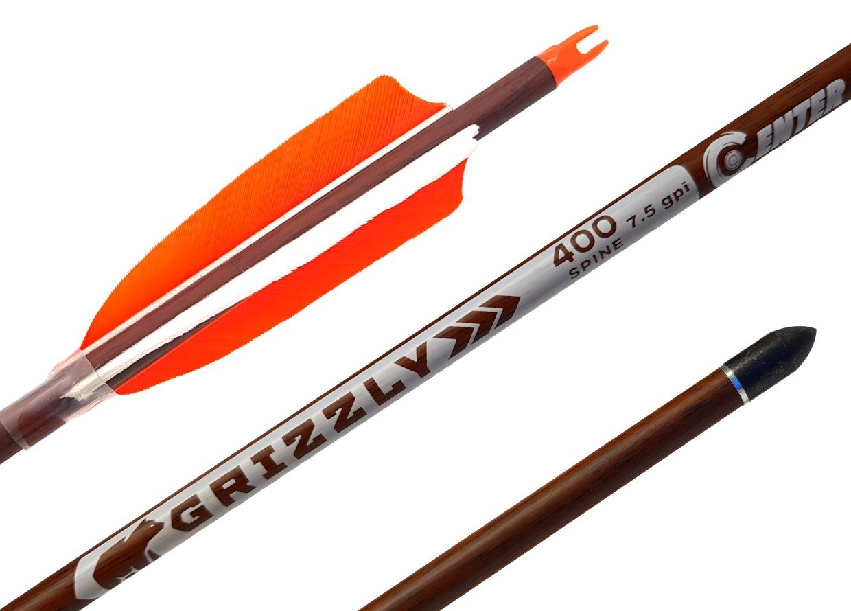 товар Стрела лучная карбон Grizzly традиция