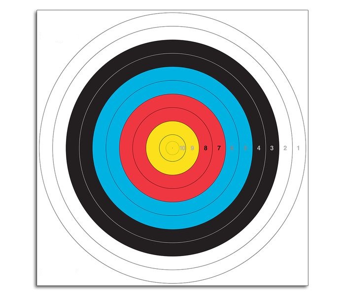 Мишень FITA WA 122 cм Полиэстер Валгостойкая