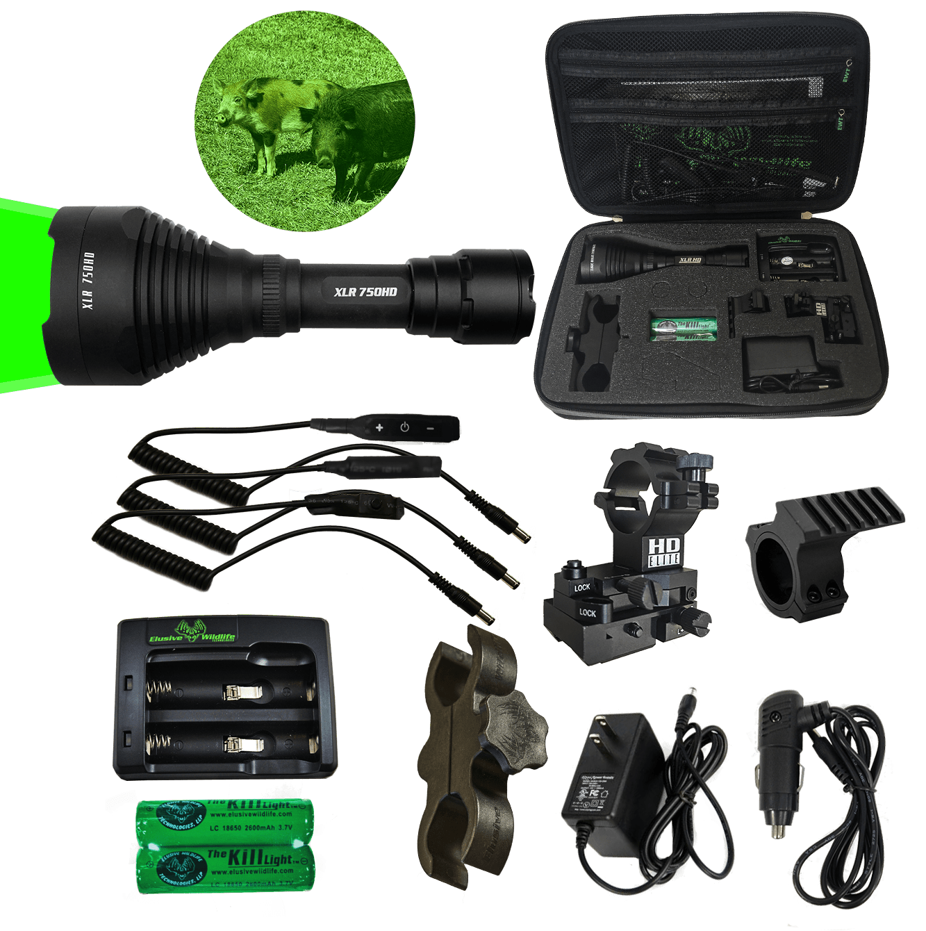 Фонари для ночной охоты Elusive Wildlife