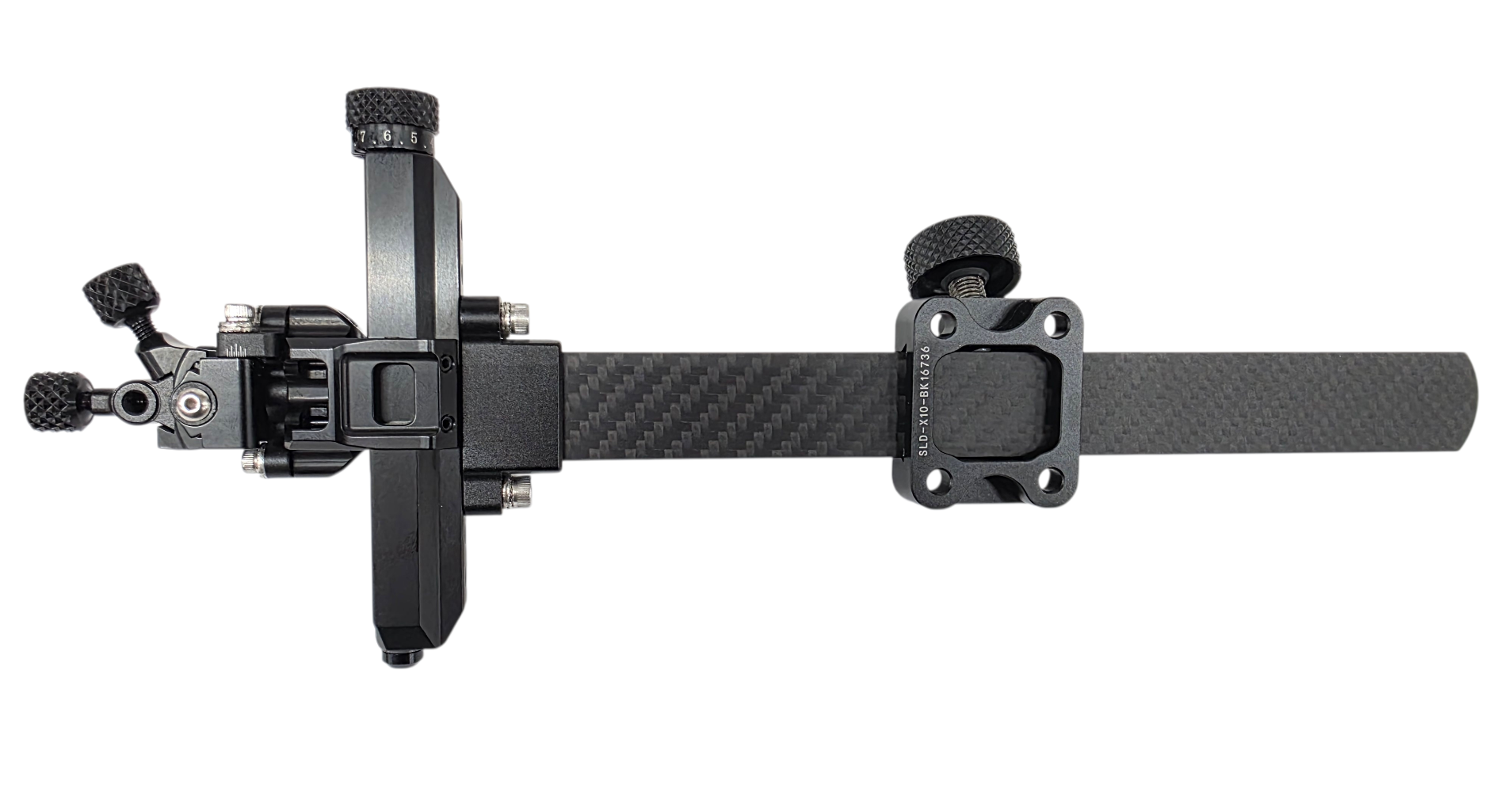 Спортивный прицел для блочного лука Sanlida Carbon X10 9" v3