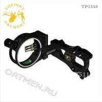товар Прицел для блочного лука Topoint алюминий-пластик (5pin 0.29) TP1550