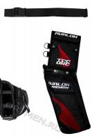 Колчан AVALON TEC ONE-2 черно-красный