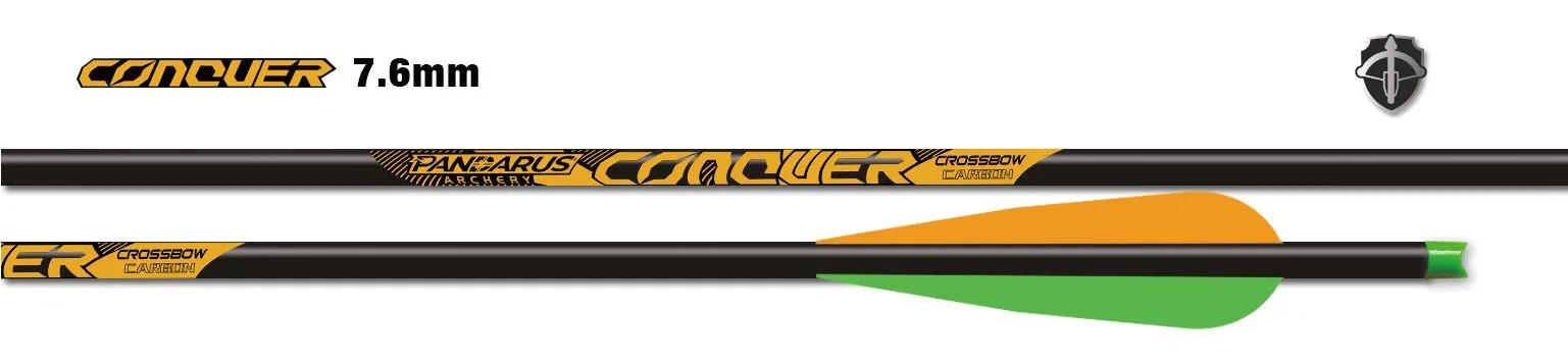 Стрела арбалетная карбон Pandarus CONQUER Bolt 20"