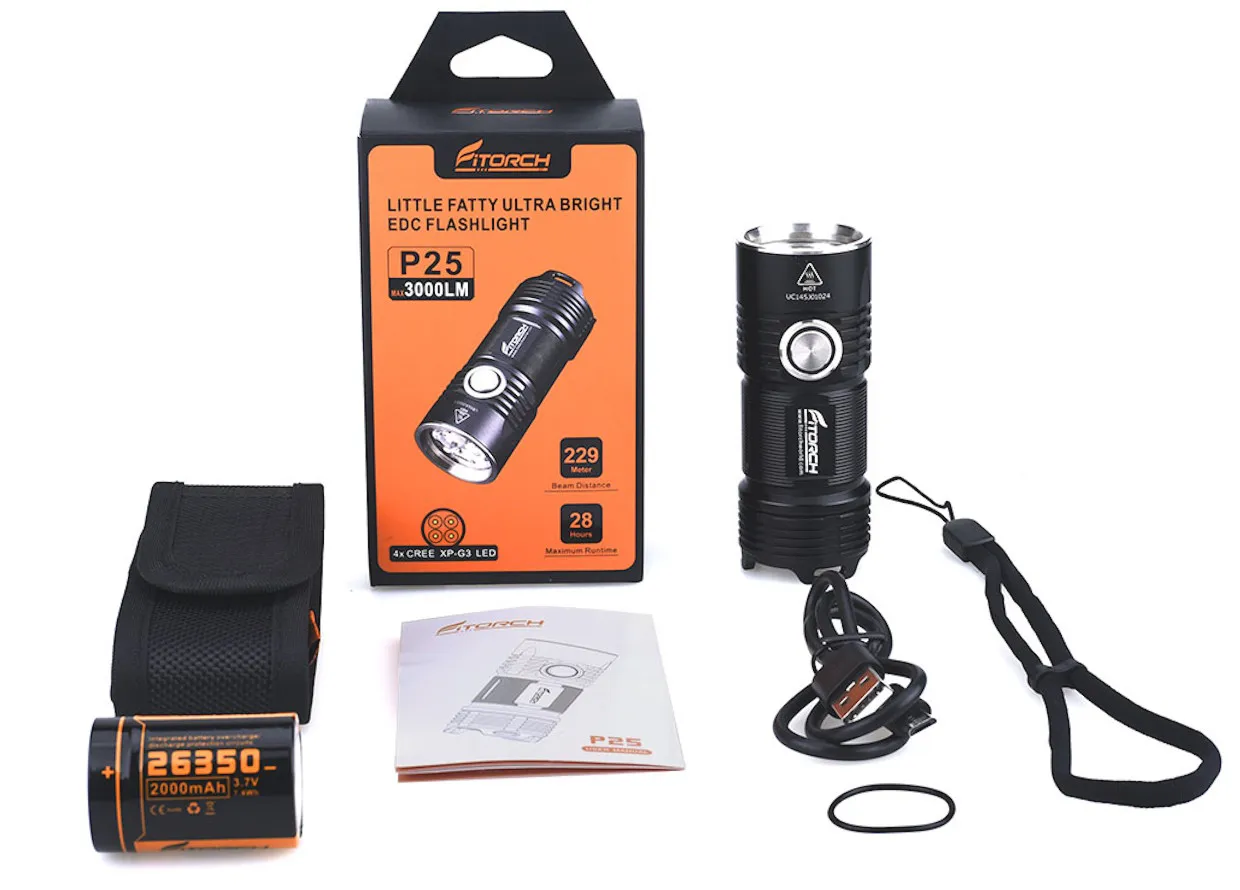 фото Фонарь FiTorch P25 универсальный  Фонарь FiTorch P25 универсальный