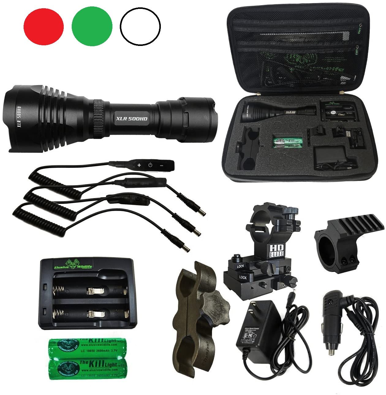 Фонарь Kill Light XLR 500HD PRO комплект для карабина