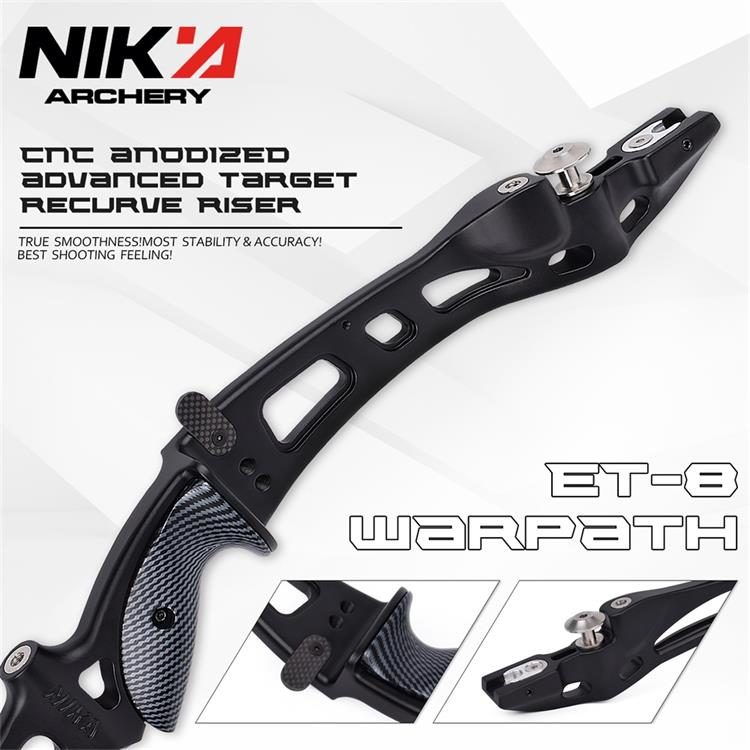 Рукоятка для классического лука Nika Archery ET-8 Warpath ILF