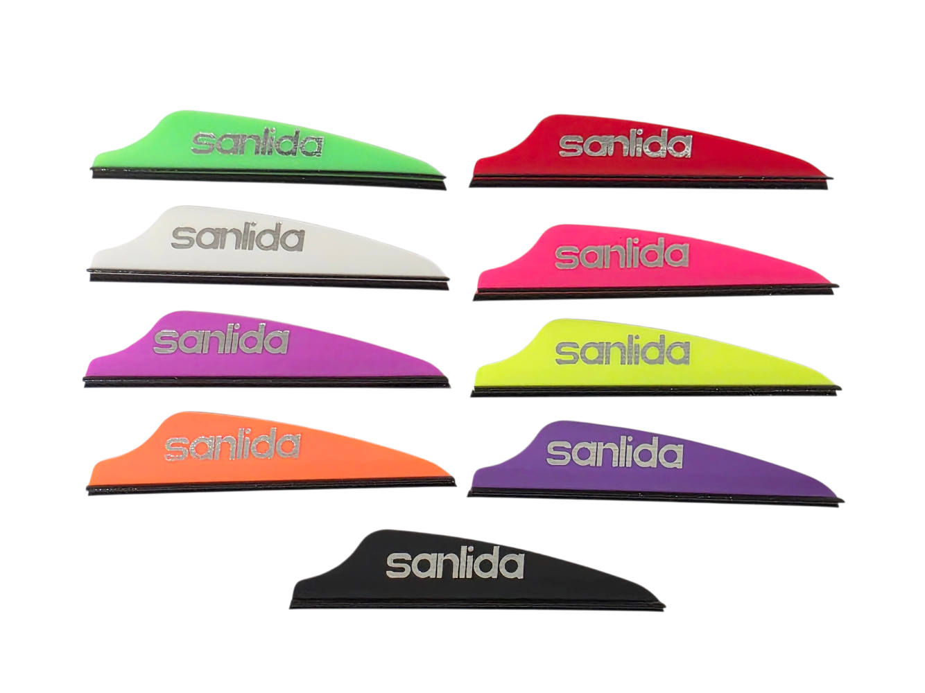 Оперение Sanlida Hero 10 Target Shield 1.75 (50 шт) Белый